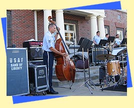 The USAF Band of Liberty performed at a recent Summer Concert